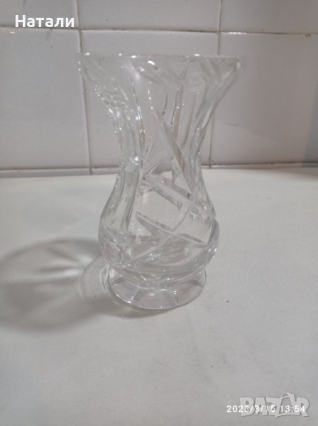 ваза немски кристал 907, снимка 1