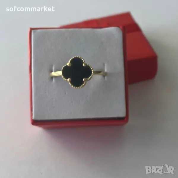 Златен пръстен Van Cleef - 2,11 гр., снимка 1