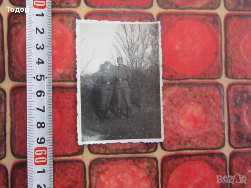 Картичка снимка немски войник 3 райх с3, снимка 1