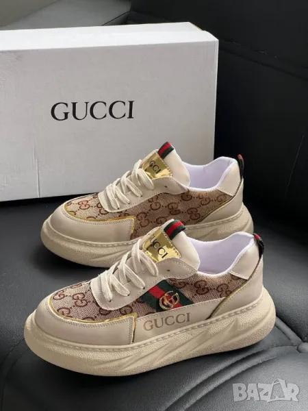 висококачествени дамски маратонки gucci , снимка 1