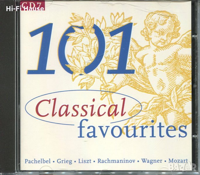101 Classival Favourites - Pachelbel, Grieg, Liszt, снимка 1