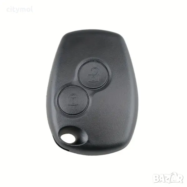 Кутийка за ключ Renault с 2 бутона за Renault / Dacia: Clio, Kangoo, Master, Modus, Trafic, Twingo, снимка 1