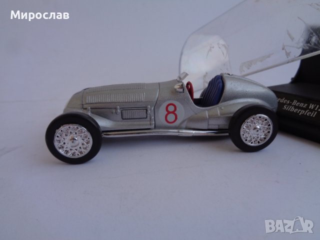 1:43 NEW RAY MERCEDES BENZ W 125 МОДЕЛ ИГРАЧКА КОЛИЧКА, снимка 2 - Колекции - 44432506