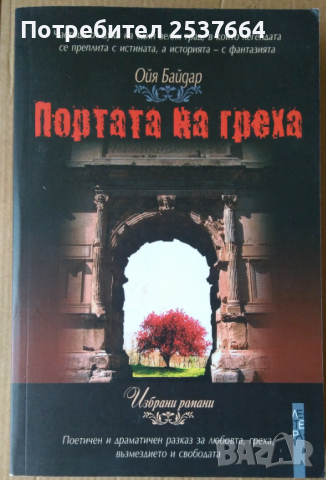 Портата на греха  Ойя Байдар, снимка 1 - Художествена литература - 36169949