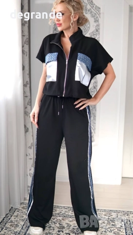 Дамски сет деним 2 части 