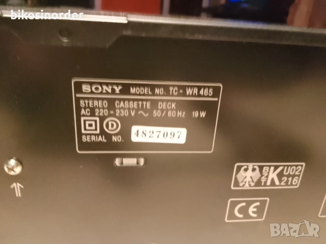 SONY TC-WR465 стил и качество , снимка 7 - Декове - 53171535