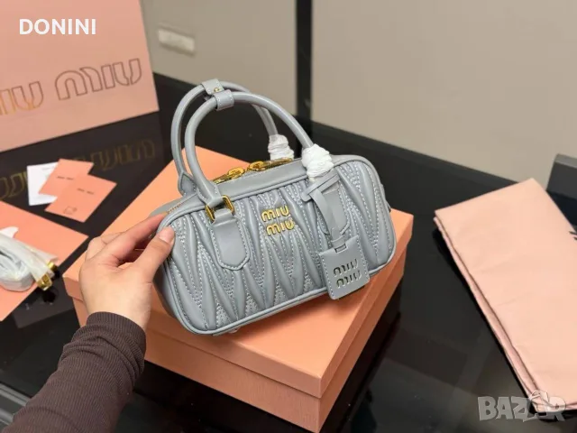 Miu Miu Belair Дамска чанта, кожа, снимка 5 - Чанти - 56010077