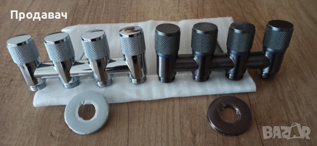 Двоен,Tроен,Четворен спирателени кранове - ХРОМ,ЧРЕН и СИВ, снимка 12 - ВИК - 44163533