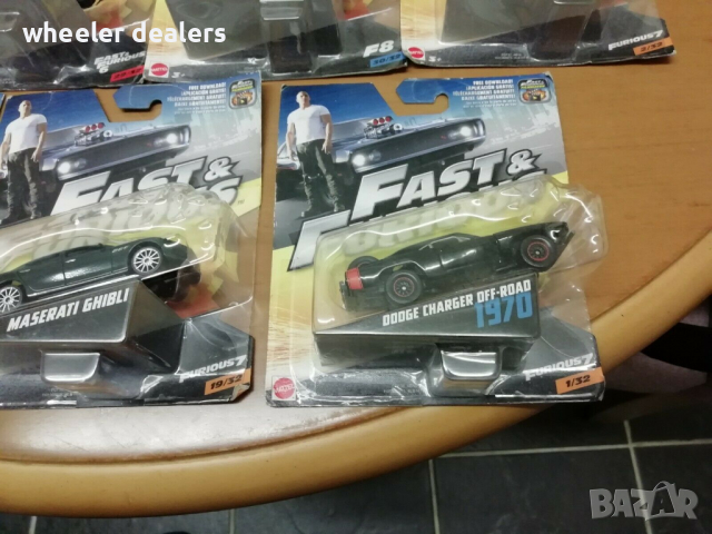 Метални колички Mattel Fast & Furious в мащаб 1:50, снимка 8 - Коли, камиони, мотори, писти - 36154737