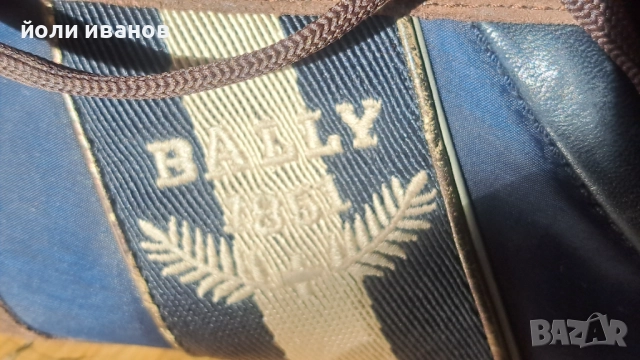 Bally-спортни кожени обувки 42 номер, снимка 2 - Маратонки - 52362164