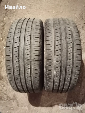 Продавам 2 броя летни гуми 215.55.16 на 1 сезон дот 2021 