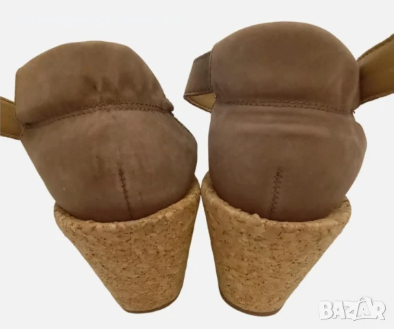 НОВИ CLARKS сандали на платформа-корк, №39, снимка 7 - Сандали - 50764495