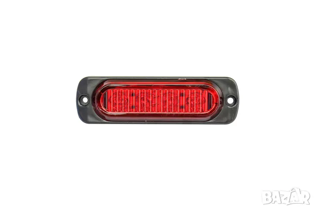LED габарит с рефлектор 4 LED 12-24V с червена светлина