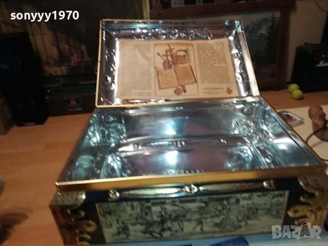ГОЛЯМА МЕТАЛНА КУТИЯ ОТ ГЕРМАНИЯ 0908232011LN, снимка 3 - Антикварни и старинни предмети - 41808659
