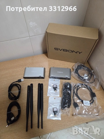 SVBONY TransAir2 (модел ST3) е безжична система за предаване на видеосигнал 