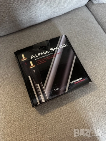 Audioquest Cinema Quest Alpha-Snake Interconnect RCA РЦА кабели чинчове