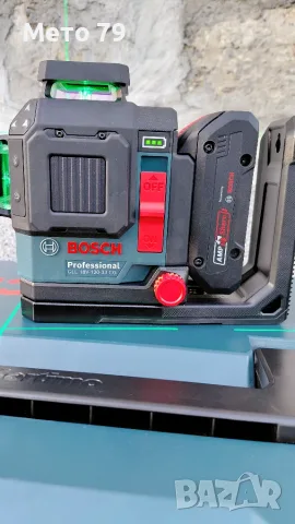Лазерен нивелир BOSCH GLL 18V-120-33 CG, снимка 2 - Други инструменти - 56329316