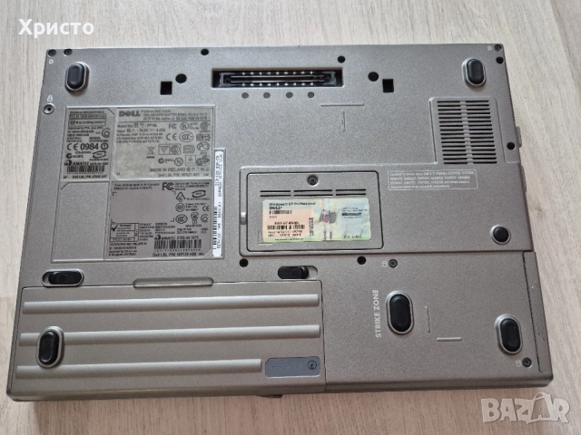 DELL Latitude D620 диагностичен лаптоп, снимка 4 - Лаптопи за работа - 56239114