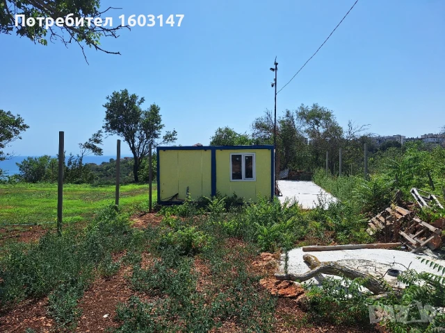 парцел,място, с нескриваема морска панорама ,Балчик , снимка 4 - Парцели - 51310626
