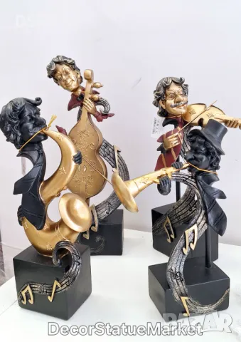 Нова Стауетка Музикант Саксофон Цигулка Тромпет Виолончело 30см