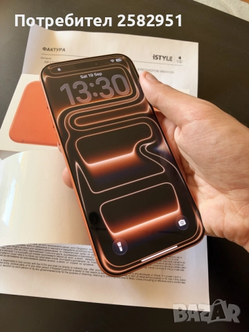 iPhone 17 PRO MAX 512 GB с гаранция , снимка 3 - Apple iPhone - 56138640