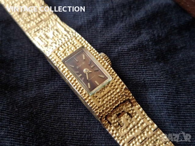 AVIA Швейцарски Часовник Дамски Механичен Swiss Made 17 камъка INCABLOC, снимка 3 - Дамски - 41578980