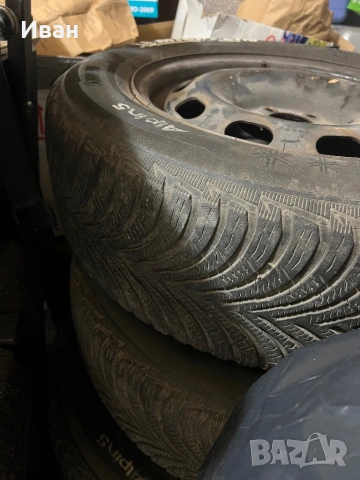 Джанти с гуми 5х100, снимка 2 - Части - 53156583