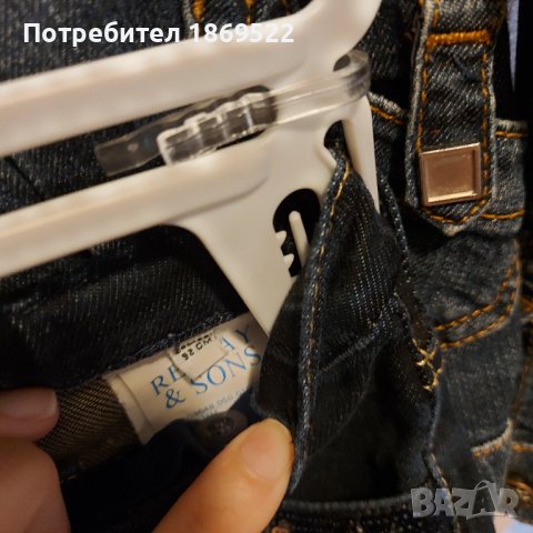 Дънково яке и дънкови панталонки Replay +малък подарък към тях, снимка 7 - Детски комплекти - 41654506