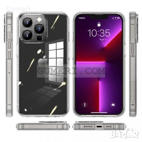 Apple iPhone 13 Pro Max Силиконов Прозрачен Гръб Със Защита За Задната Камера, снимка 9 - Калъфи, кейсове - 35921692
