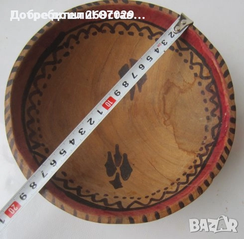 Дървени стари чинии, чиния, дърворезба, пано, купа, съд, копанка, снимка 15 - Пана - 29592193