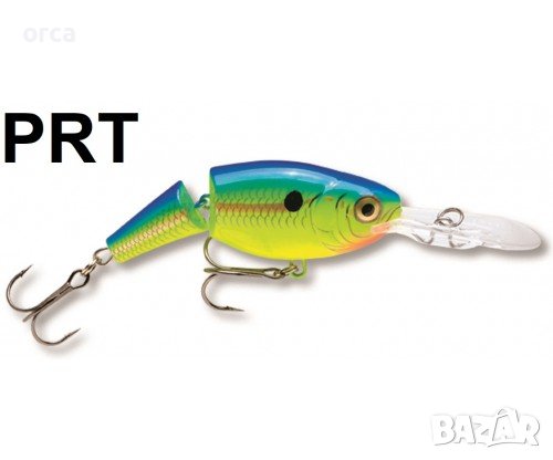 Двуделен воблер Rapala Jointed Shad Rap, снимка 4 - Такъми - 42284581