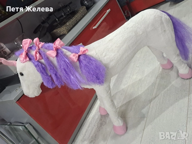 Пухкав еднорог за яздене издаващ звуци, снимка 3 - Други - 52493695