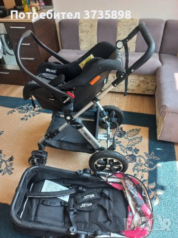 Детска количка WOLLEX 2/1, снимка 4 - Детски колички - 41318555