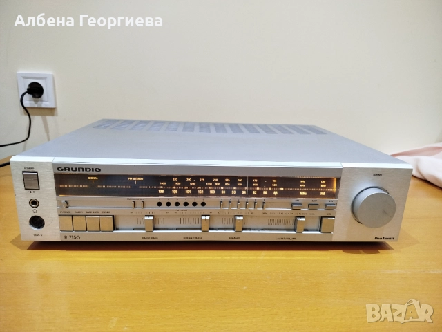 Усилвател GRUNDIG R 7150 AM/FM, снимка 8 - Ресийвъри, усилватели, смесителни пултове - 52980802