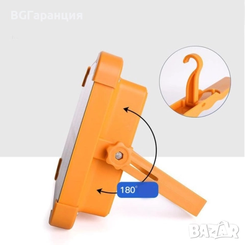 Малък преносим LED прожектор с акумулаторна батерия, снимка 4 - Други стоки за дома - 52305847