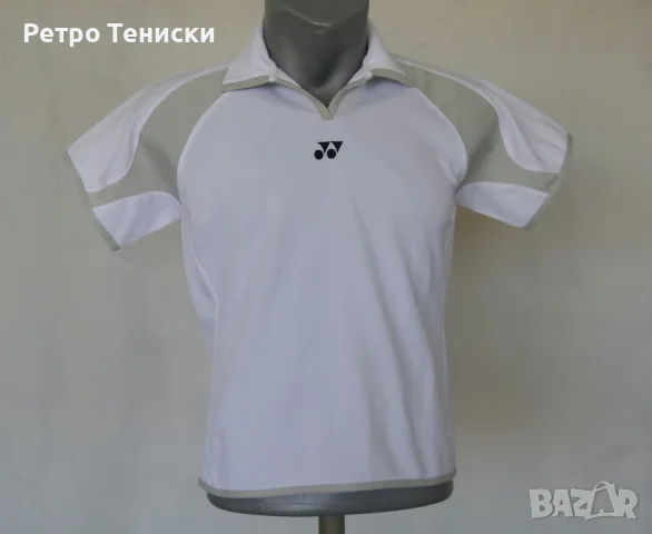Тениска • YONEX • бяло • размер S • Мъже, снимка 1 - Тенис - 56319335