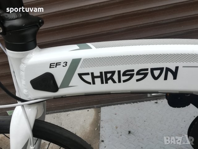 Chrisson EF3 Greenway - Електрически сгъваем велосипед за бързо и удобно придвижване!, снимка 6 - Велосипеди - 41955251