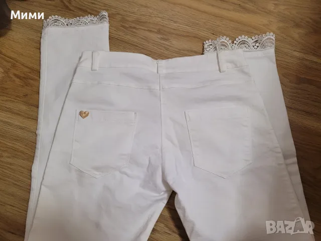 Бял панталон Lucy, снимка 6 - Панталони - 47336922