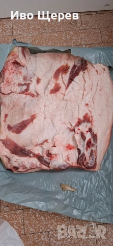 Прясна сланина с кожа 