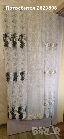 Ушити пердета с кукички 300ширина 250дължина , снимка 4 - Пердета и завеси - 53405356