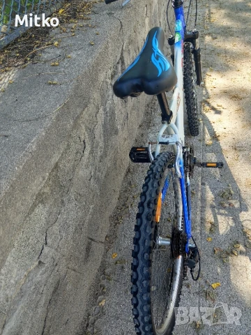 26 цола алуминиев велосипед с 21 скорости усилени капли амортисьори предни като нов в перфектно  , снимка 6 - Велосипеди - 51288709