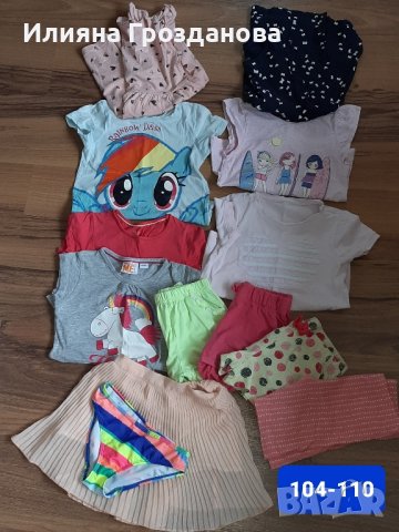 Летен лот за момиче, р.104-110, снимка 2 - Други - 42086280