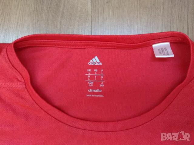Benfica Lissabon / Adidas - мъжка футболна фланелка на Бенфика Лисабон, снимка 5 - Спортни дрехи, екипи - 47930167