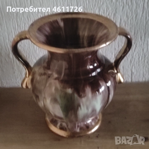 Порцеланова ваза , снимка 3 - Вази - 51923820