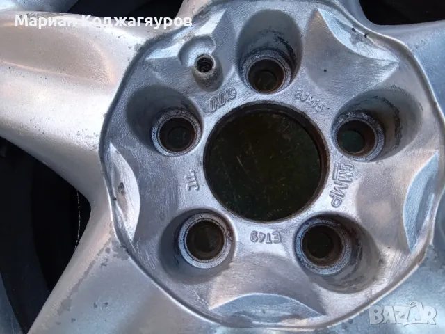 Лети джанти 15 цола от Опел Зафира., снимка 2 - Гуми и джанти - 48394404