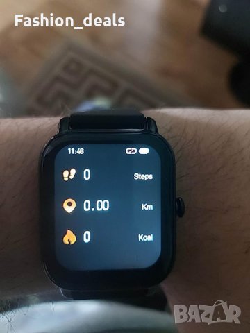 Нов Aptkdoe Smart Watch/Фитнес смарт часовник за мъже жени. Водоустойчив iOS Android, снимка 8 - Смарт часовници - 41263090