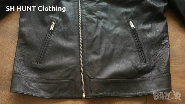 JACK & JONES Real Leather Jacket Размер XL мъжко яке естествена кожа 36-67, снимка 5 - Якета - 52158860