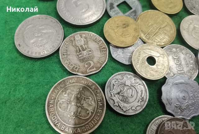 Лот  монети 40 броя, снимка 3 - Нумизматика и бонистика - 40851873
