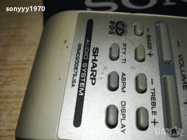 SHARP AUDIO REMOTE CONTROL 1407231316, снимка 16 - Други - 41548420