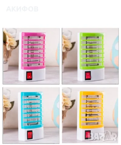 Електрическа лампа против комари, LED светлина - TV1048, снимка 6 - Други - 50193331